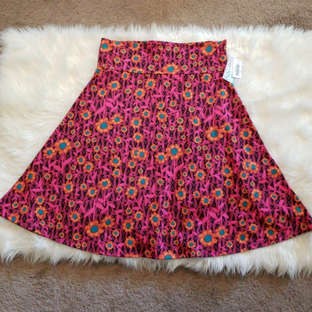 LuLaRoe Azure Skirt NWT